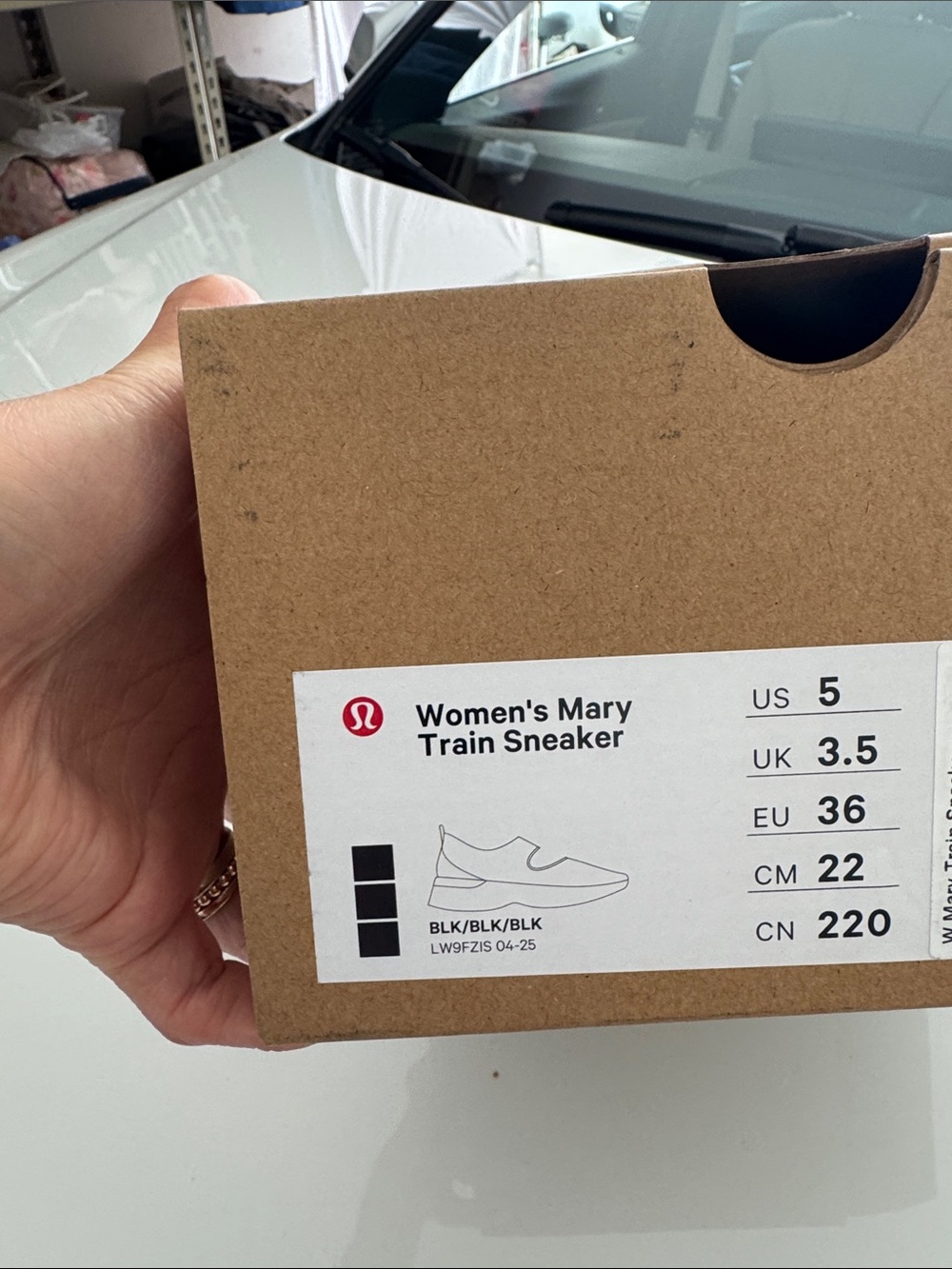 lululemon athletica Women's Mary Train Sneaker - Black
